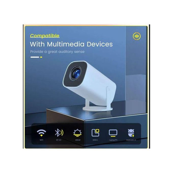 Portable smart projector Winro 4K