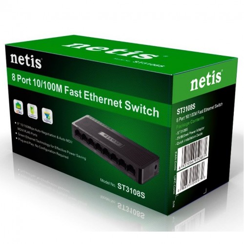 Netis 8-port Ethernet switch